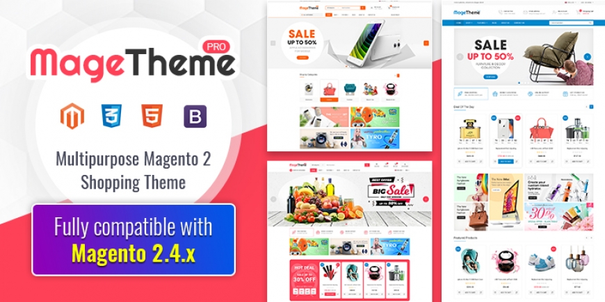 MageThemePRO - Responsive Magento 2 Shopping Template
