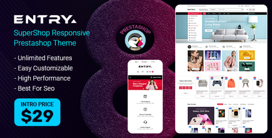 SP Entry - Supershop Responsive Prestashop Theme