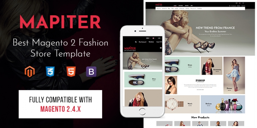 SM Mapiter - Best Magento 2 Fashion Store Theme