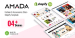 [NEW RELEASE] Amada - MultiPurpose Fashion Store Shopify 2.0 Theme