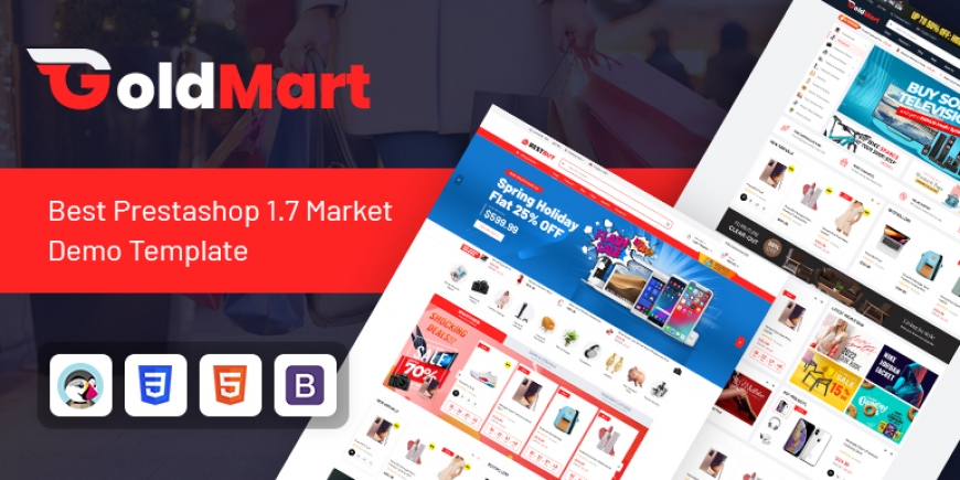 SP Goldmart - Multipurpose Prestashop 1.7 Theme