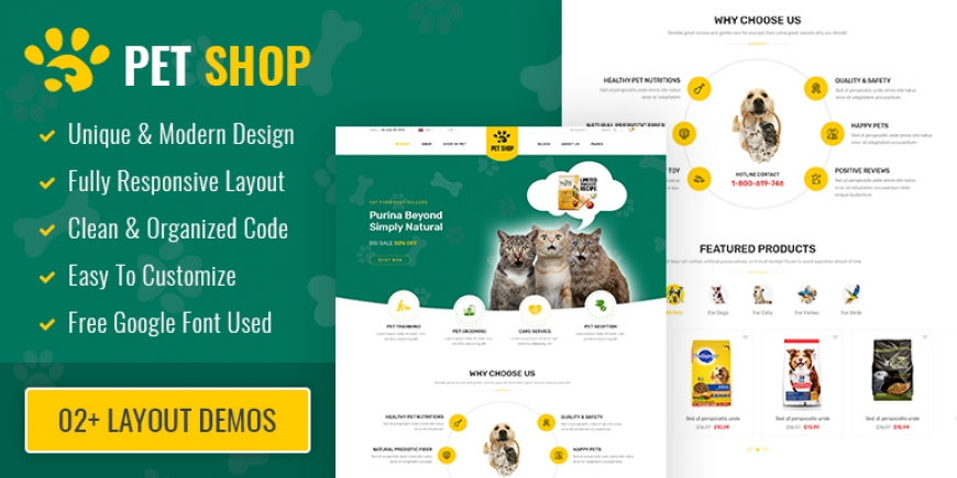 SP PetShop - Beautiful Responsive Prestashop 1.7 Theme