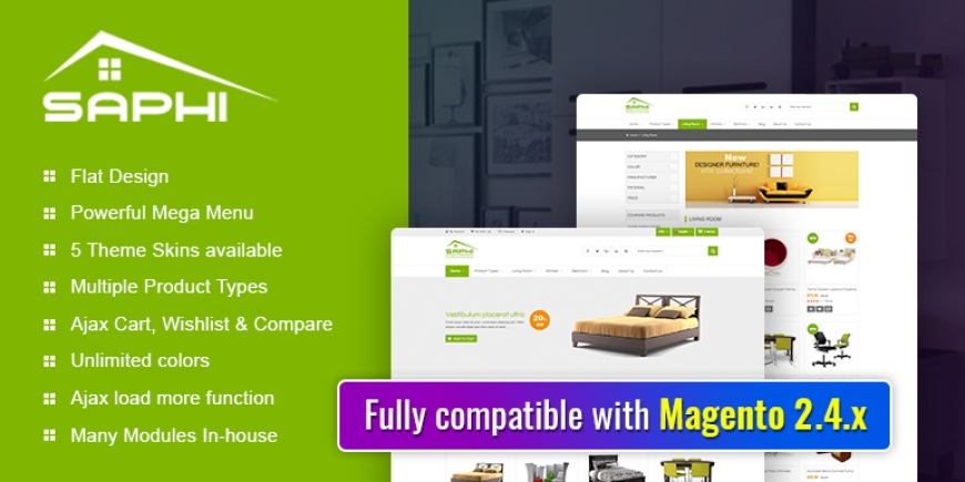 SM Saphi - Responsive Magento 2 Theme