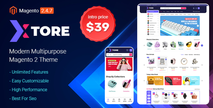 SM Xtore -  Modern Multipurpose Magento 2 Theme