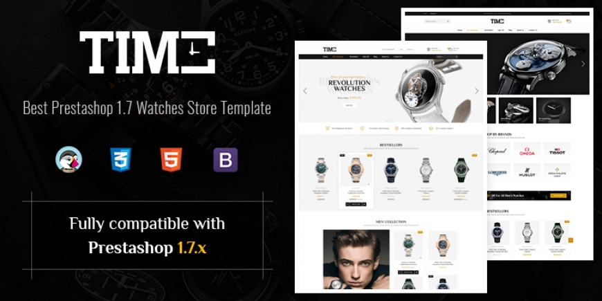 SP Time - Modern Prestashop 1.7 Watch Store Theme