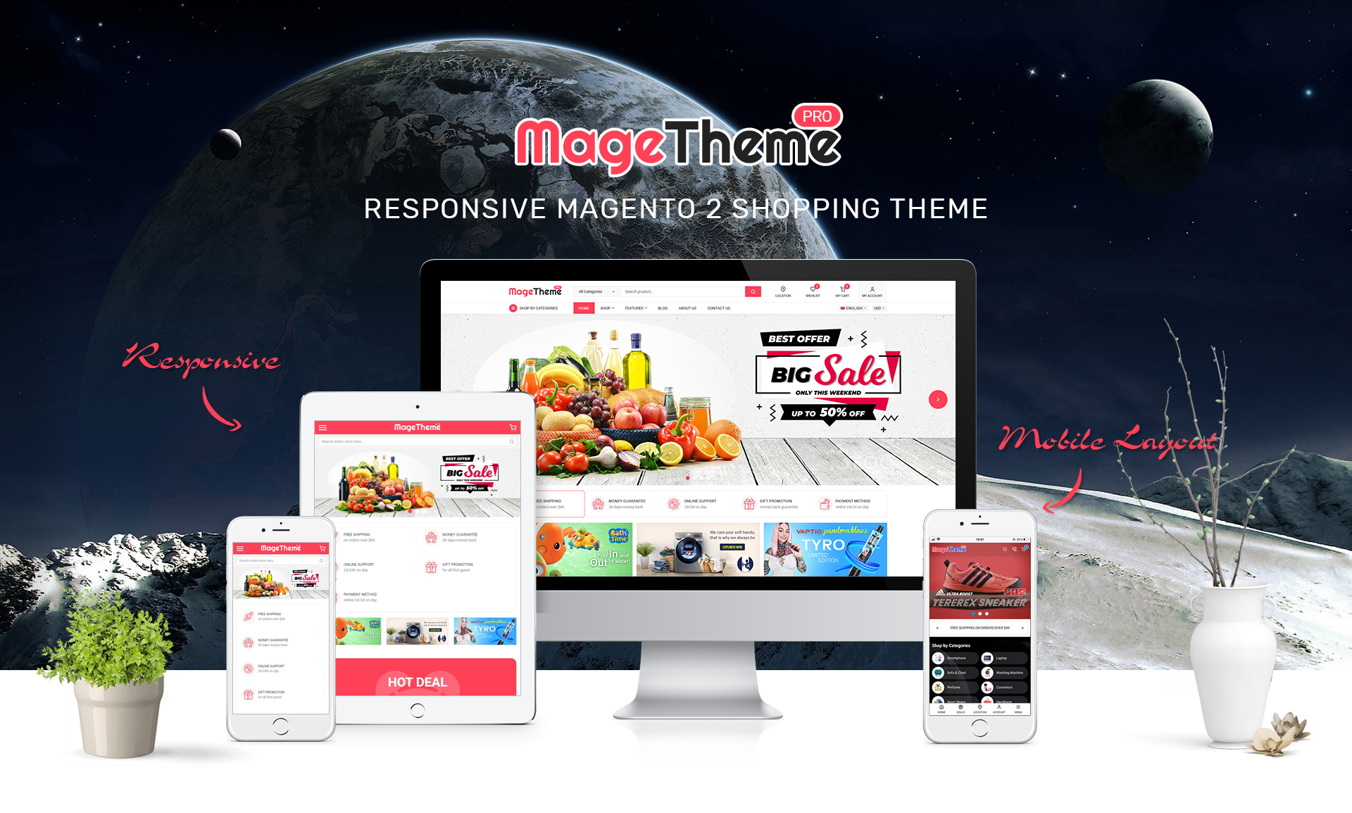 Magethemepro - Powerful Responsive Magento 2 Theme